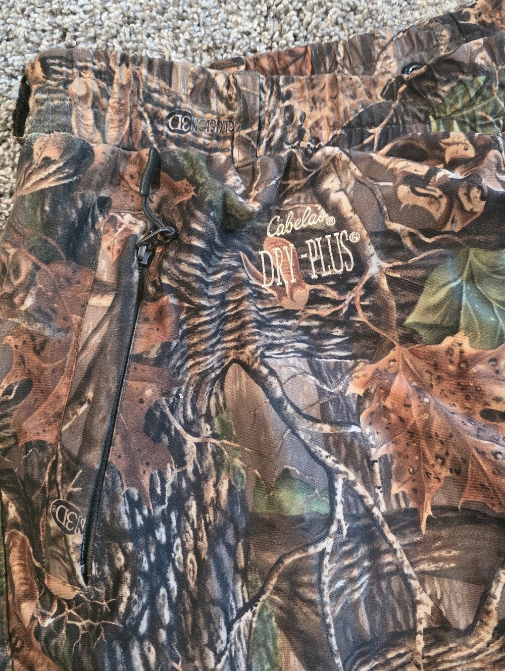Cabela's DRY-PLUS Seclusion 3D Camouflage Pants SIZE XL - Picture 3 of 8